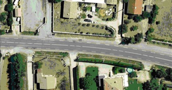 Aménagement de la route de Châteauneuf du Pape