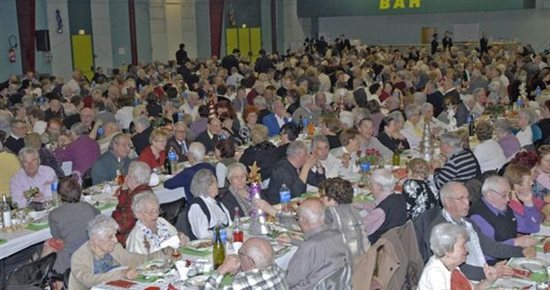 Repas de noël des aînés Sorguais