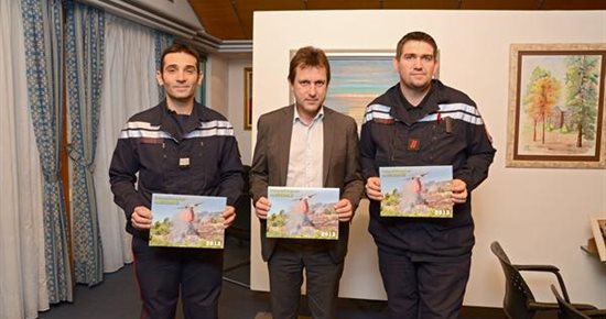 Nouveau calendrier des sapeurs-pompiers de Sorgues