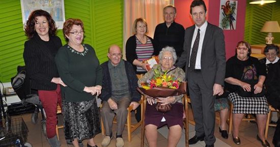 102 ans pour l'une des doyennes du foyer logement !