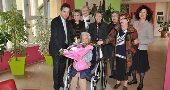 La doyenne du Foyer logement fête ses 104 ans