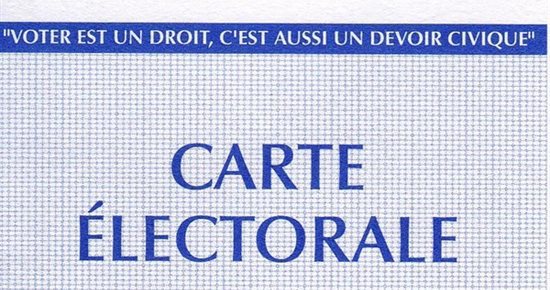 Inscriptions sur les listes électorales 2013