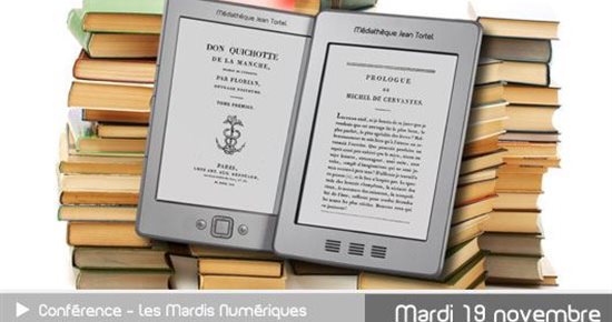 Médiathèque : « Mardis Numériques – le livre numérique »