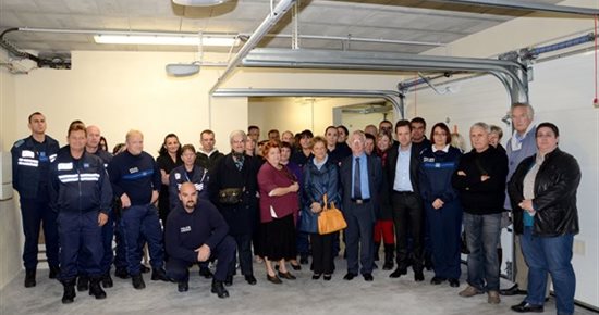 Visite inaugurale du nouveau poste de police municipale