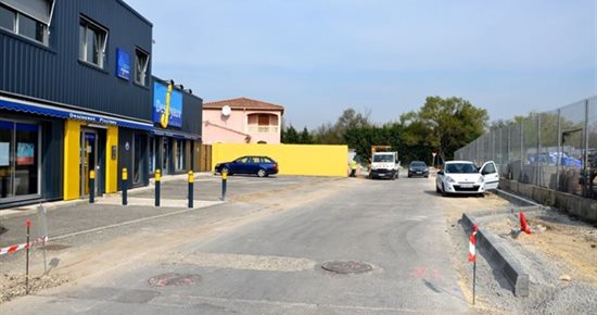 Aménagement de l’allée des Près et chemin du plan du milieu: les accès maintenus