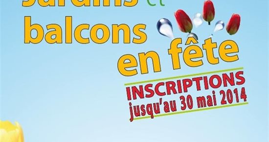 Jardins et balcons en fête : ouverture des inscriptions