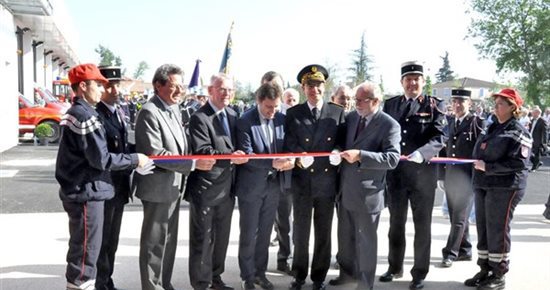 Le nouveau Centre de Secours Renforcé inauguré