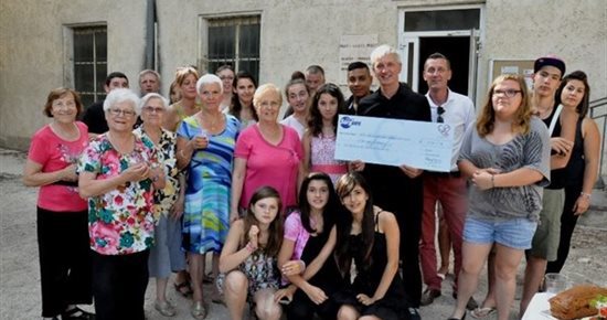 L’Accueil Jeunes récolte 1684€  pour la Maison de Vie de Carpentras
