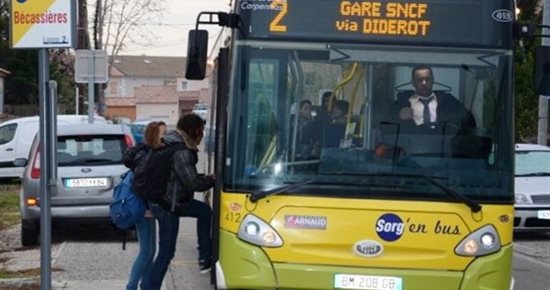 Dès le 1er septembre : nouveaux horaires Sorg'en bus
