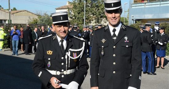 Eric Marcel, nouveau commandant de la brigade de gendarmerie