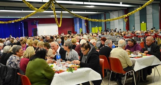 Nos aînés fêtent Noël !