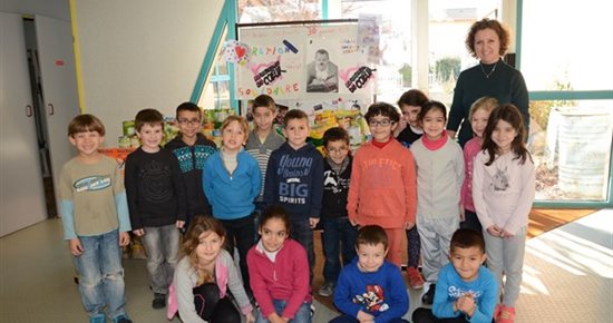 Le groupe scolaire Frederi Mistral s’engage dans un projet solidaire
