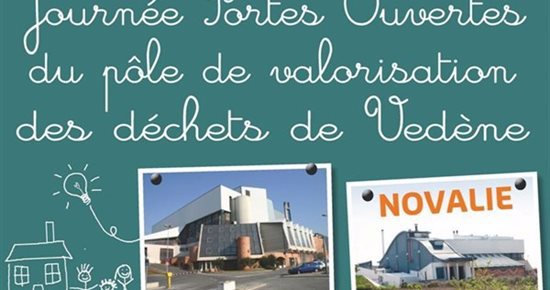 Journée Portes Ouvertes du pôle de valorisation des déchets de Vedène