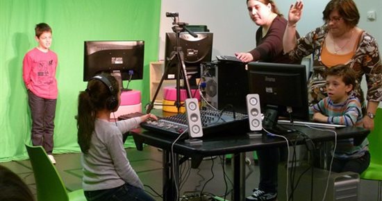 Semaine de la presse à l'école : création d'un journal tv
