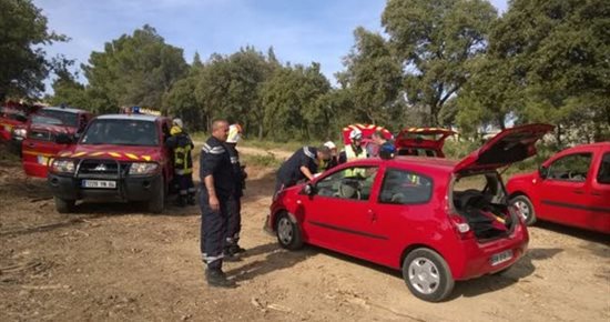 Incendie à la Montagnette : accès au secteur restreint