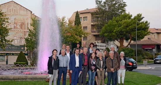 Octobre rose : Sorgues se pare de rose contre le cancer du sein
