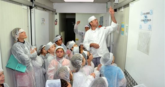 Semaine du goût : la cuisine centrale ouvre ses portes