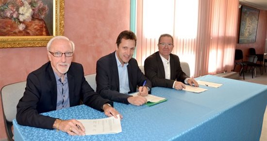 Signature d'une convention avec le Syndicat Mixte du Bassin des Sorgues