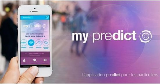 Tenez-vous informés des intempéries depuis votre smartphone