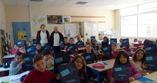 Les Sorgues à l’école : remise officielle d'outils pédagogiques