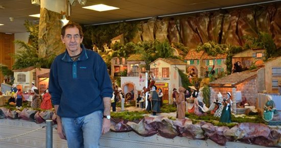 La grande crèche provençale d’Alain Marie