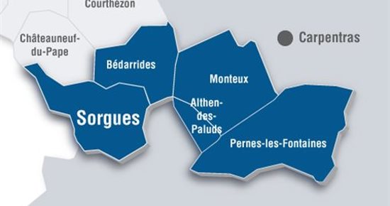 Sorgues intègrera Les Sorgues du Comtat le 1er janvier 2017