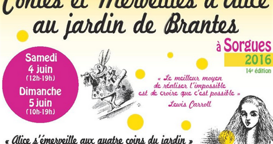 Contes et Merveilles d’Alice au jardin de Brantes
