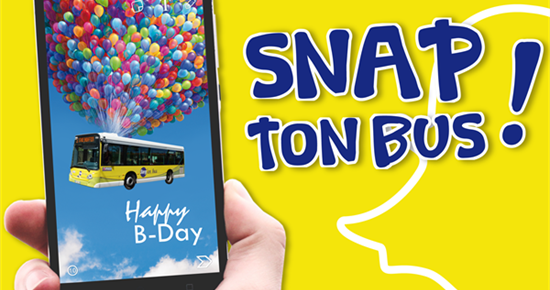 Concours Snap ton bus ! du 3 au 16 septembre