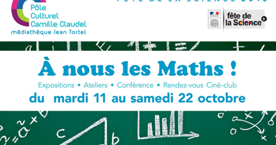 Fête de la Science : à nous les maths !