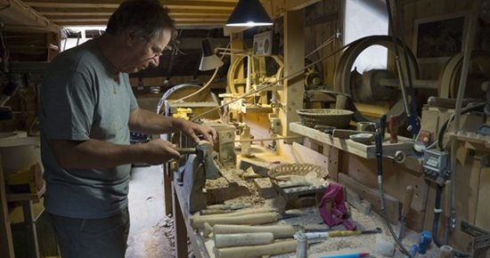 Visite d'atelier : fabrication d'appeaux