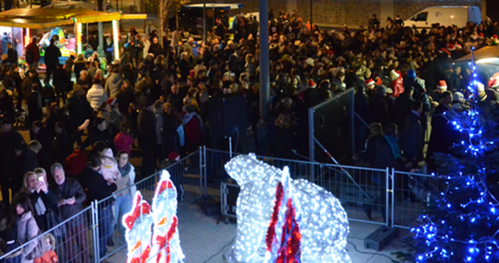 Succès pour le lancement des festivités de Noël !