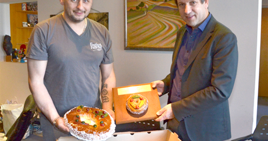 1er prix pour la galette de la Boulangerie Portigliatti