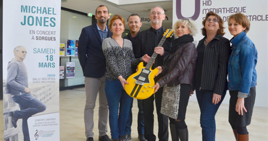 Michael Jones en concert à Sorgues le 18 mars