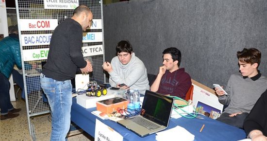 850 collégiens au Forum des métiers et de l'orientation