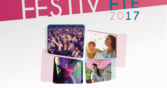C'est l'été... découvrez le programme Festiv'été 2017 !