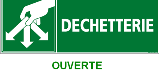 Réouverture de la déchetterie