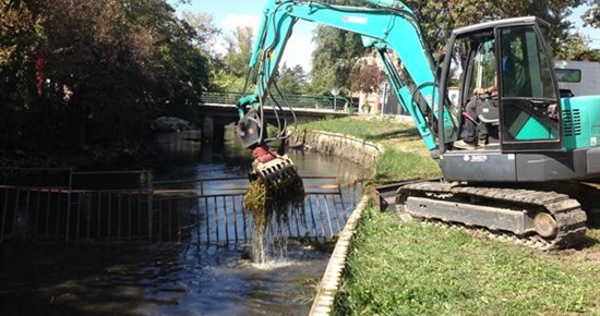 Mise en chômage du Canal de Vaucluse