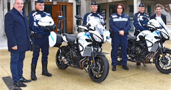 La municipalité crée une brigade motorisée pour renforcer la sécurité