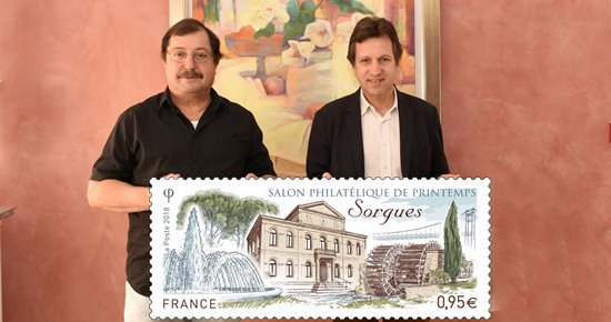 Le timbre de Sorgues primé !