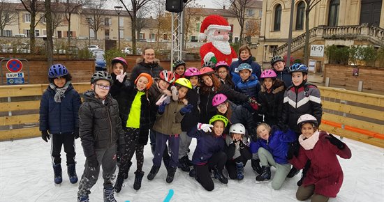 La patinoire profite aux écoliers sorguais