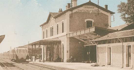 Le chemin de fer à sorgues, exposition du 7 au 26 janvier