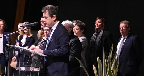Le Maire a présenté ses voeux en présence du Préfet de Vaucluse