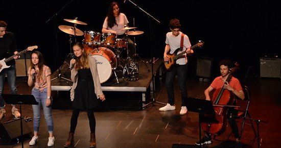 Les musiques actuelles sur la scène du Pôle culturel