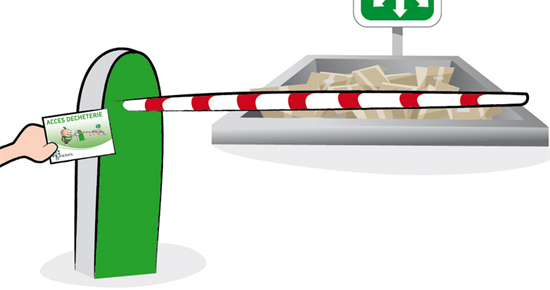Déchetterie : demandez votre badge