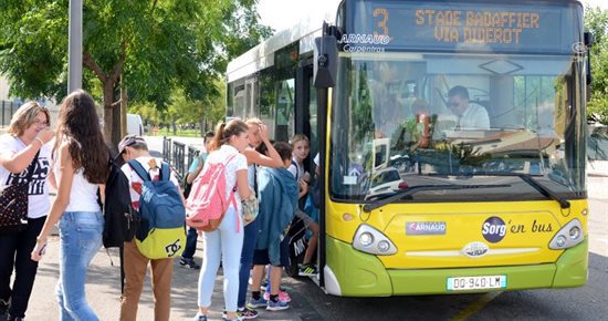 Journée du transport public : gratuité du réseau Sorg'en bus !