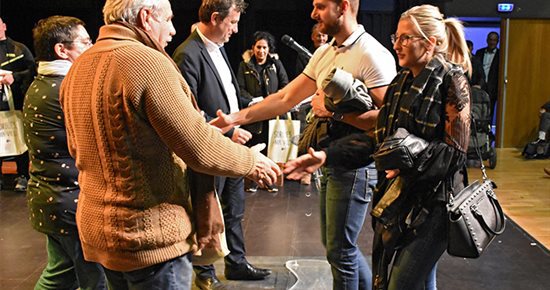 Les nouveaux arrivants accueillis en grande pompe