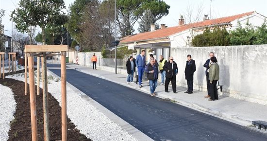 Clap de fin pour les travaux de la route d'Entraigues