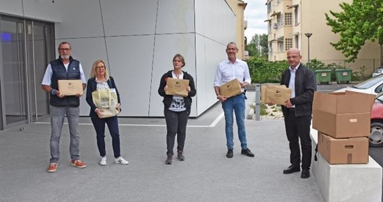 Masques : la distribution a commencé