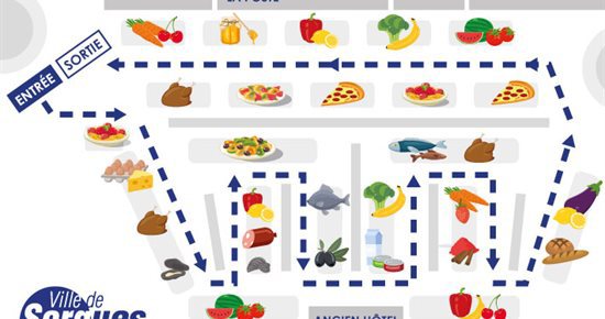 Le marché rouvrira le 17 mai uniquement avec l'alimentaire