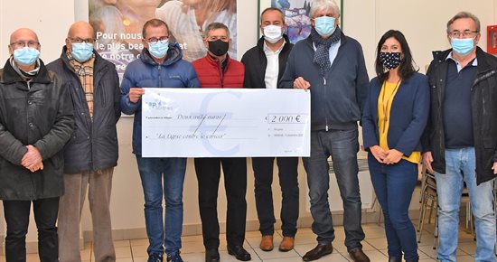 CAP Sorgues collecte 2 000 € pour Octobre Rose
